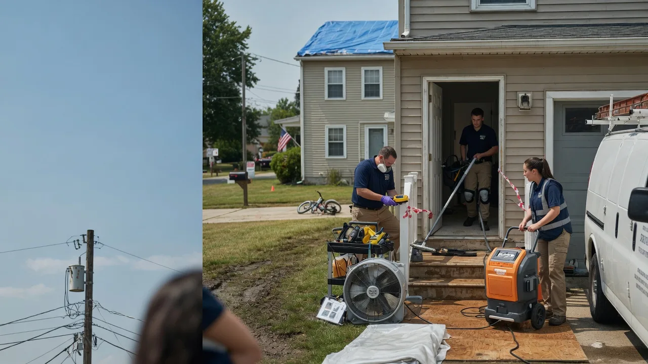 Water Damage Repair in Brohman, MI near me